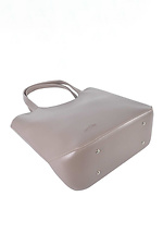 Large gray women's bag Lucherino 4008090 photo №4