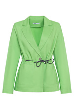 Green ARON jacket with ties Garne 3042091 photo №5