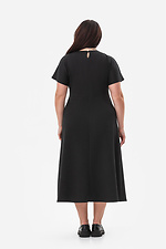 CREYA schwarzes Kleid Garne 3044091 Foto №3