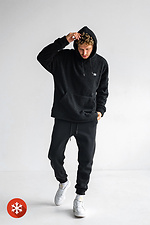 Men's warm skinny oversized Lama Black Teamv 8034091 photo №2