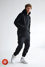Men's warm skinny oversized Lama Black Teamv 8034091 photo №7
