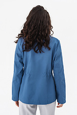 Blue ARON jacket with ties Garne 3042092 photo №5