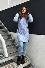 Women's winter parka Winter Emerald lavender AllReal 8042092 photo №2