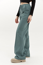 MORISS wide leg track pants with darts Garne 3040093 photo №4