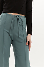 MORISS wide leg track pants with darts Garne 3040093 photo №6