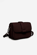 Women's small bag in burgundy color Lucherino 4008093 photo №2
