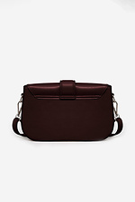 Women's small bag in burgundy color Lucherino 4008093 photo №3