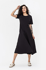 Классическое платье черного цвета ADA с широкой юбкой Garne 3042094 фото №6