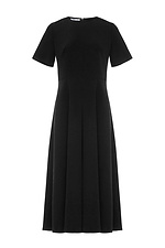 Klassisches schwarzes ADA-Kleid mit weitem Rock Garne 3042094 Foto №8