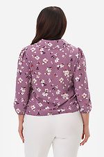 Блуза FLORA фиолетовая Garne 3044094 фото №2