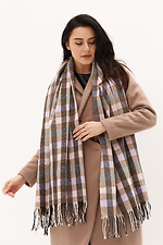 Half-woolen voluminous scarf for the winter Garne 4516094 photo №2