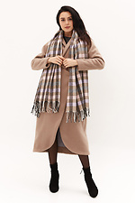 Half-woolen voluminous scarf for the winter Garne 4516094 photo №3