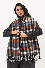 Half-woolen voluminous scarf for the winter Garne 4516095 photo №2