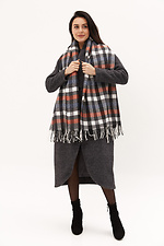 Напіввовняний об'ємний шарф на зиму Garne 4516095 фото №3