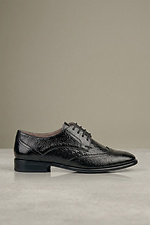 Damenschuhe mit strukturiertem Leder  4207096 Foto №3