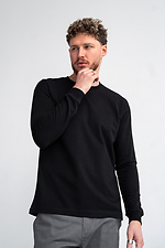 Men's T-shirt with a long sleeve Long sleeve Black Teamv 8034096 photo №7