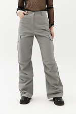 DUTTI high cotton trousers with large side pockets Garne 3040097 photo №1