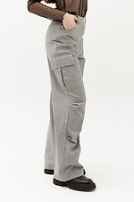 DUTTI high cotton trousers with large side pockets Garne 3040097 photo №2