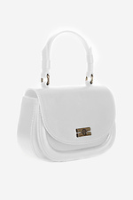 Women's small white handbag Lucherino 4008097 photo №2