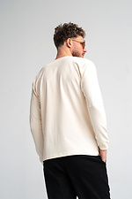 Men's t-shirt with long sleeves Long sleeve Teamv Sand Teamv 8034097 photo №6