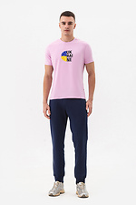Cotton patriotic t-shirt for summer for men GEN 9001097 photo №3
