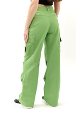 Высокие коттоновые штаны DUTTI с большими боковыми карманами Garne 3040098 фото №5