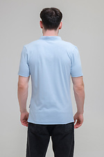 Футболка POLO PREMIUM якості блакитна Garne 3043098 фото №3