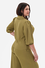 Flora grüne Bluse Garne 3044098 Foto №2