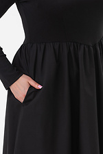 ELI schwarzes Kleid Garne 3044099 Foto №6