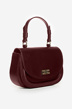 Women's small burgundy handbag Lucherino 4008099 photo №2