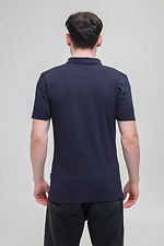 Футболка POLO PREMIUM якості синього кольору Garne 3043100 фото №3