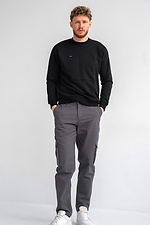 Cargo cotton men's trousers CARGO Graphite Teamv 8034100 photo №7