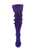 Violette Kniestrümpfe aus Baumwolle von Violiti M-SOCKS 2040101 Foto №3