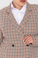 BARBARA four-button checkered jacket Garne 3041101 photo №8