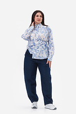 Штани SHOE синього кольору Garne 3044101 фото №8