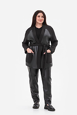 CORA schwarze Hose Garne 3044102 Foto №4