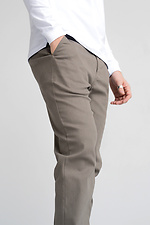 Classis Cappuccino Straight Straight Pants for Men Teamv 8034102 photo №4