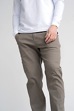 Classis Cappuccino Straight Straight Pants for Men Teamv 8034102 photo №5