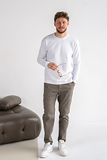 Classis Cappuccino Straight Straight Pants for Men Teamv 8034102 photo №6