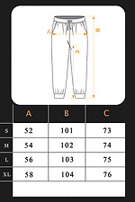 Classis Cappuccino Straight Straight Pants for Men Teamv 8034102 photo №8