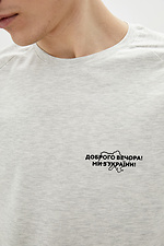 Patriotic men's organic cotton T-shirt GEN 9000102 photo №3