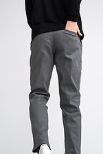 Men's classic straight pants Classic Teamv Graphite Teamv 8034103 photo №4