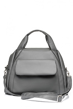 Gray Graphite Large Duffel Bag with Long Strap SamBag 8045103 photo №1