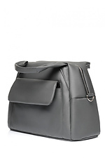 Gray Graphite Large Duffel Bag with Long Strap SamBag 8045103 photo №3