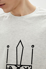 Патриотическая мужская футболка из натурального хлопка GEN 9000103 фото №3