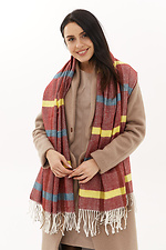 Напіввовняний об'ємний шарф на зиму Garne 4516104 фото №3