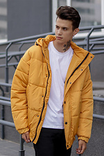 Übergroße Puffjacke für den Winter in Orange Reload 8031104 Foto №1