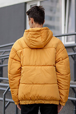 Зимова куртка дута пуховик оверсайз помаранчевого кольору VDLK 8031104 фото №5