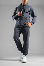 Herren-Sportanzug mit Reißverschluss Over ZIP Graphite Teamv 8034104 Foto №8