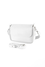 Women's small white bag Lucherino 4008105 photo №5